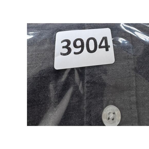 Volcom Mens Medium Long SLeeve Gray Button Front Shirt 100% Cotton - Picture 8 of 8